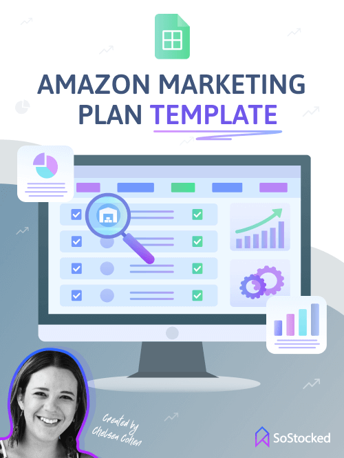 Amazon Inventory Minded Marketing Planner Template