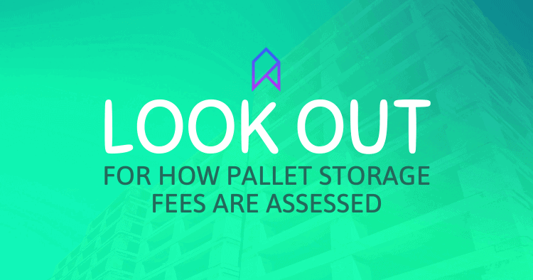 Look Out For How Pallet Storage Fees Are Assessed