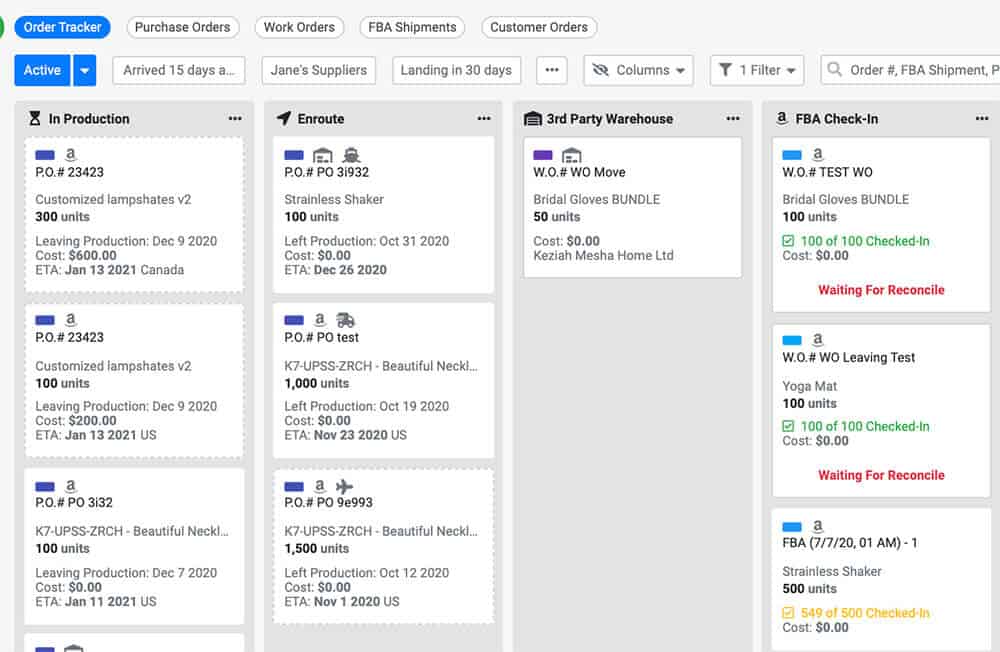 Order Tracking Review for SoStocked